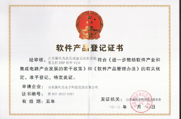 新风光高压动态无功补偿装置主控DSP程序软件V2.0 荣获软件产品登记证书，助力电力智能升级